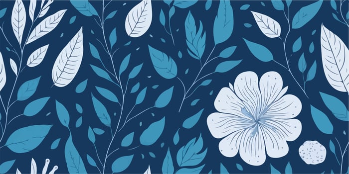 Floral Mosaics, Intricate Vector Illustration of Detailed Flower Designs