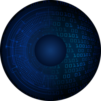 Modern Technology Eye Crop-out png
