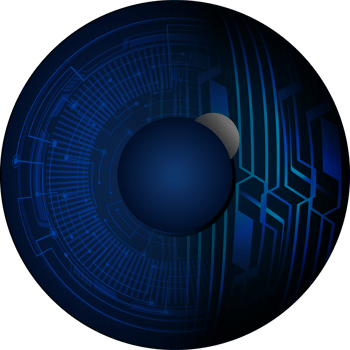Modern Technology Eye Crop-out png