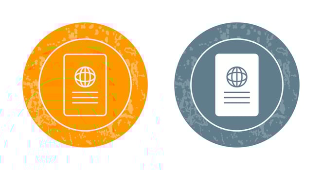 Unique Global Report Vector Icon