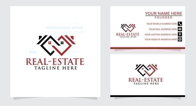 Real Estate, Home, House Logo vector