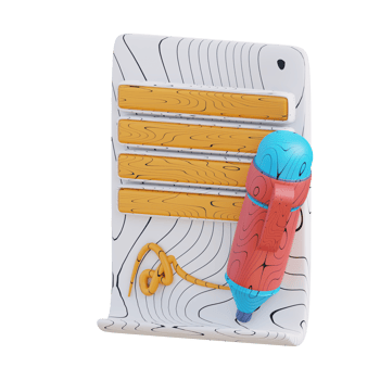 3d illustration business agreement document png