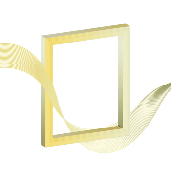 gold 3d frame png
