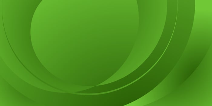 abstract green gradient wave modern background for business vector