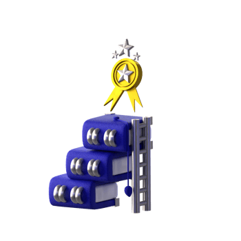 3d icon book and medal png