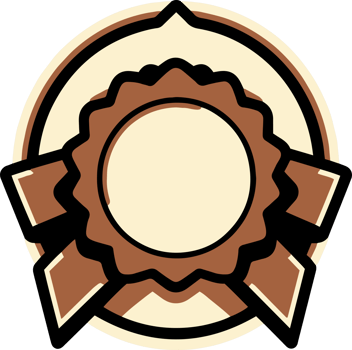 vintage logo in flat line art style png