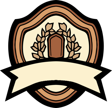 vintage logo in flat line art style png