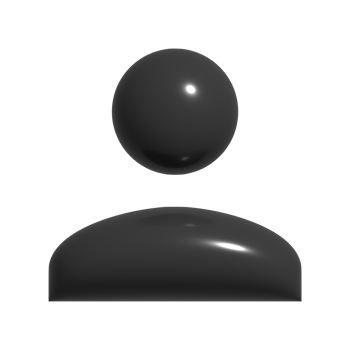 3d icon of man profile png