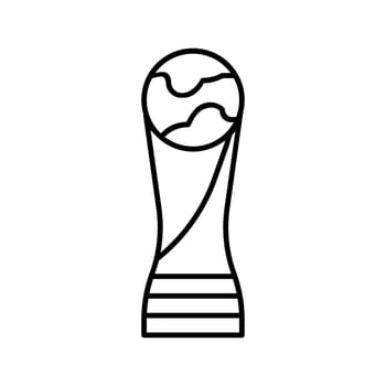 Football icon vector. Soccer illustration sign. Sport symbol or logo. vector