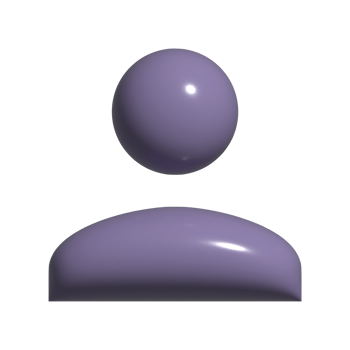 3d icon of man profile png