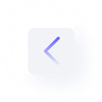 White Neumorphism button icon chevron left png
