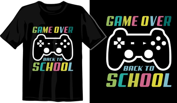 welcome back to school beautiful children typography t shirt design - back to school t shirt ready for print pro Vector