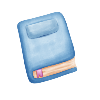 Education and study elements. Watercolor painting. png