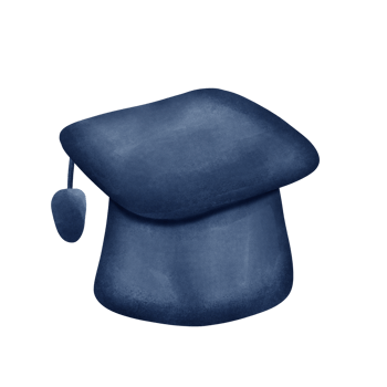 Education and study elements. Watercolor painting. png