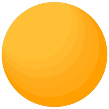 The moon orange color halloween background vector