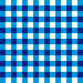 Blue gingham pattern background for advertising media or clothing industry or other media vector