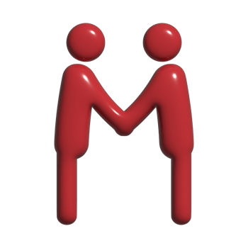 3d icon of handshake png