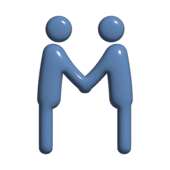 3d icon of handshake png