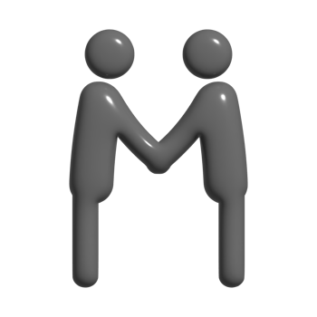3d icon of handshake png