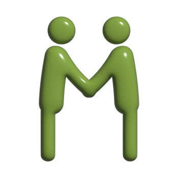 3d icon of handshake png