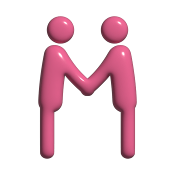 3d icon of handshake png