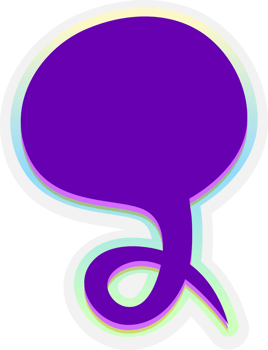 bubble speech label png