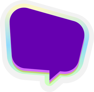 bubble speech label png