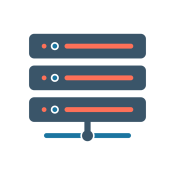 Server Data analytics icon monitoring Big data analysis Containing database png