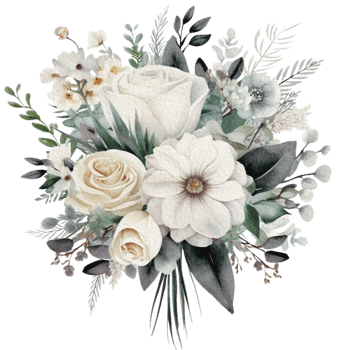 watercolor Cozy spring branch of floral with pastel color for greeting wedding card logo pattern textile isolated on Transparent background, png