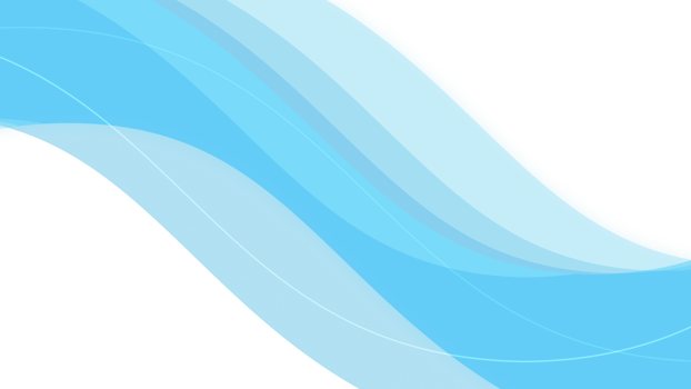 4K Clean Blue Color Wave Abstract Isolated Alpha Overlay Transparent PNG Background
