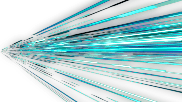 4K Digital Technology Stream Super Fast Speed Lines From Far Side Background png