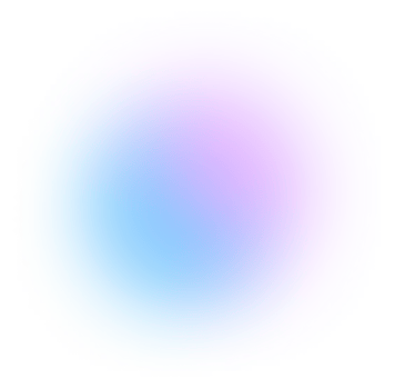 Blobs Mesh Gradient Transparent that Faded PNG
