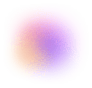 Blobs Mesh Gradient Transparent that Faded PNG