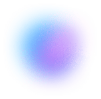 Blobs Mesh Gradient Transparent that Faded PNG
