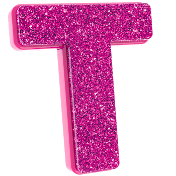 font 3d rendering png