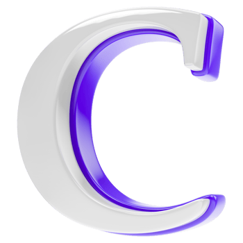 font 3d render png