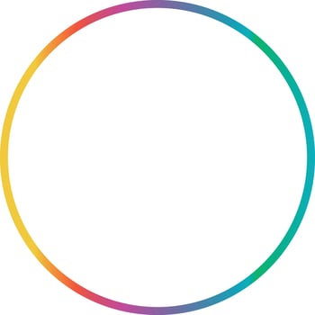 Colorful Shining Circle Light design art vector