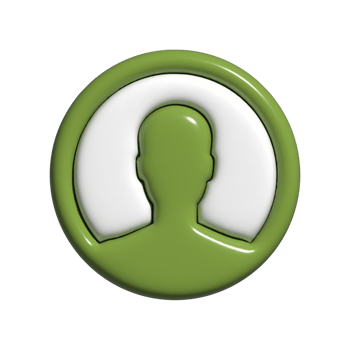 3d icon of men profile people png
