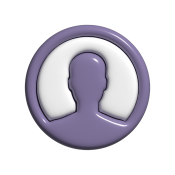 3d icon of men profile people png