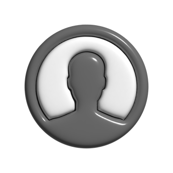 3d icon of men profile people png