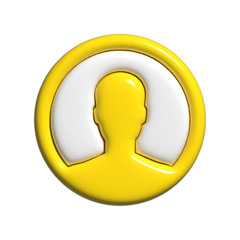 3d icon of men profile people png