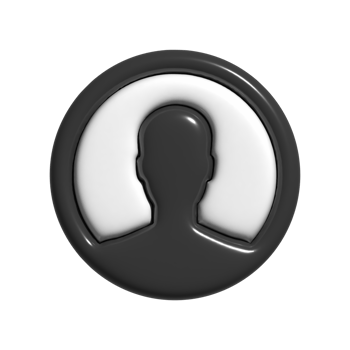 3d icon of men profil people png