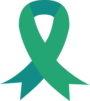 Isolated Awareness Ribbon Icon. vector