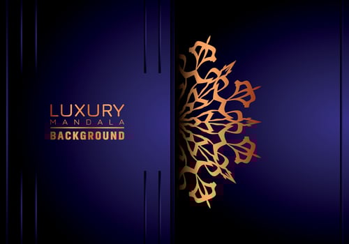 Luxury mandala background ornamental, arabesque style With Golden Arabesque Pattern Style. Decorative Mandala Ornament For Print, Brochure, Banner, Cover, Poster, Invitation Card vector