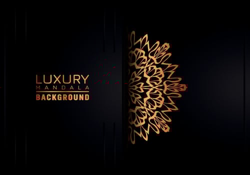 Luxury mandala background ornamental, arabesque style With Golden Arabesque Pattern Style. Decorative Mandala Ornament For Print, Brochure, Banner, Cover, Poster, Invitation Card vector