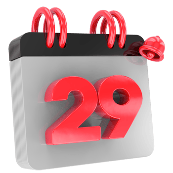 calendar 3d render png