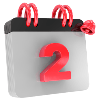 calendar 3d render png
