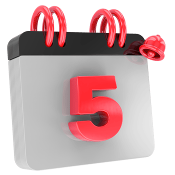 calendar 3d render png