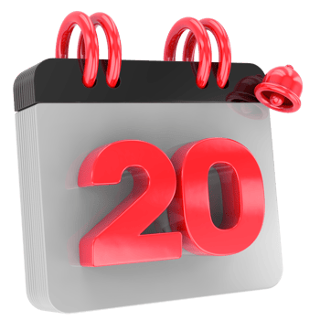 calendar 3d render png