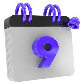 calendar 3d render png
